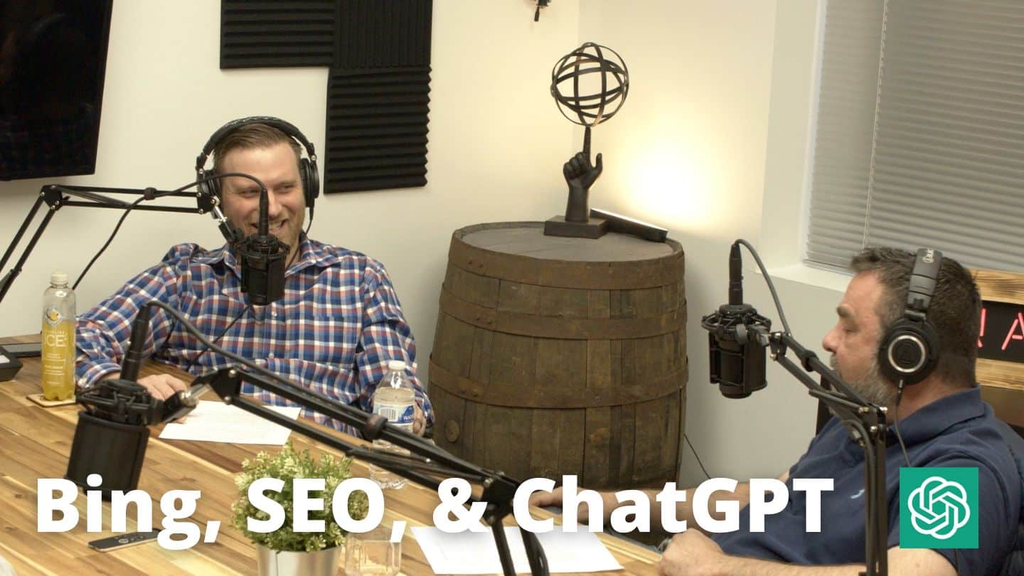 Matt and Steve on The Nerd Note talking about SEO and AI