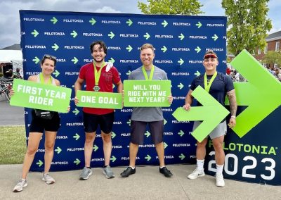 MAXtech Pelotonia team