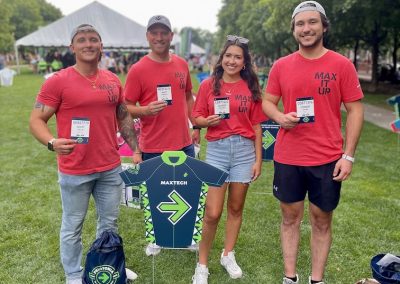 MAXtech Pelotonia team