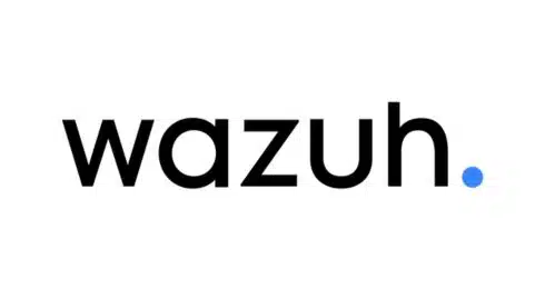 logo for wazuh xdr and siem cybersecurity software