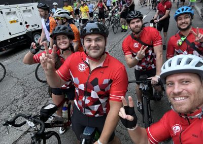 maxtech pelotonia team ready for race