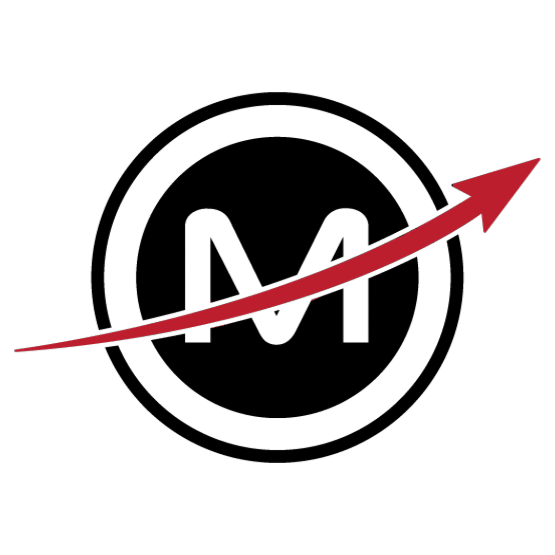maxtech black red arrow maxtech circle logo red arrow